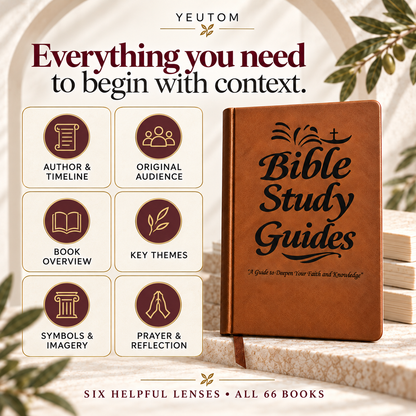 Yeutom™ Scripture Companion -66-Book Bible Study Journal