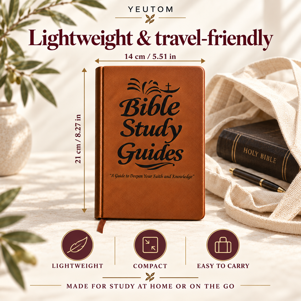 Yeutom™ Scripture Companion -66-Book Bible Study Journal